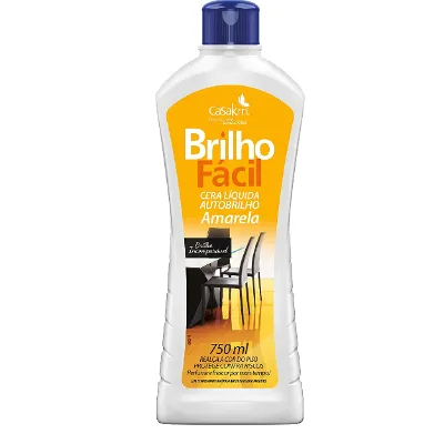 Cera Brilho Facil Amarela 750ml