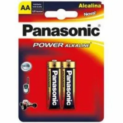 Pilha Panasonic Power Alcaline Aa com 2un Ref.lr6-2b
