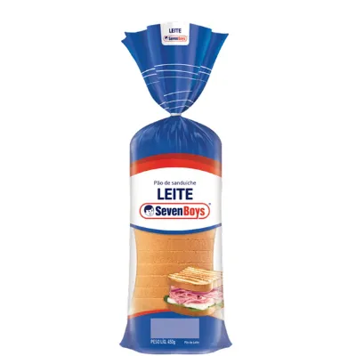 Pao de Forma Seven Boys Leite 450g