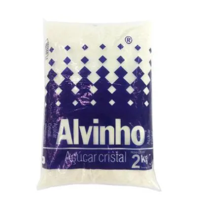 Acucar Cristal Alvinho 2kg
