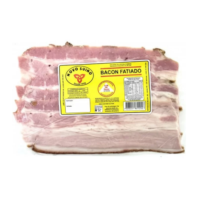Bacon Novo Suino Fatiado Kg