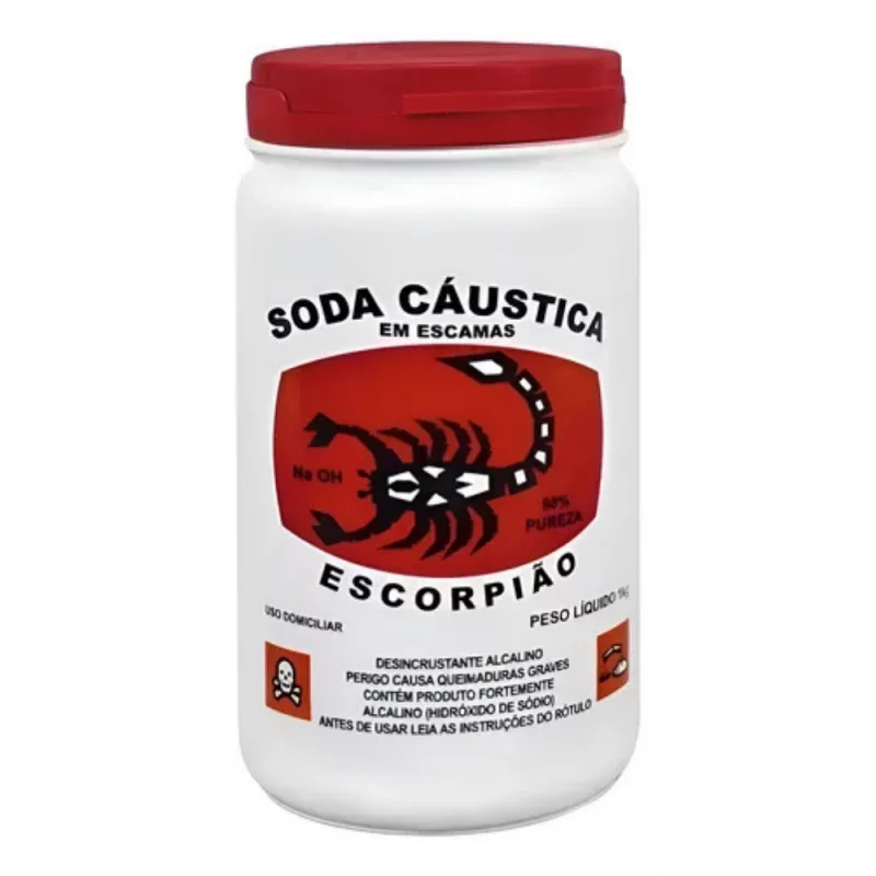 Soda Caustica Escorpiao 1kg