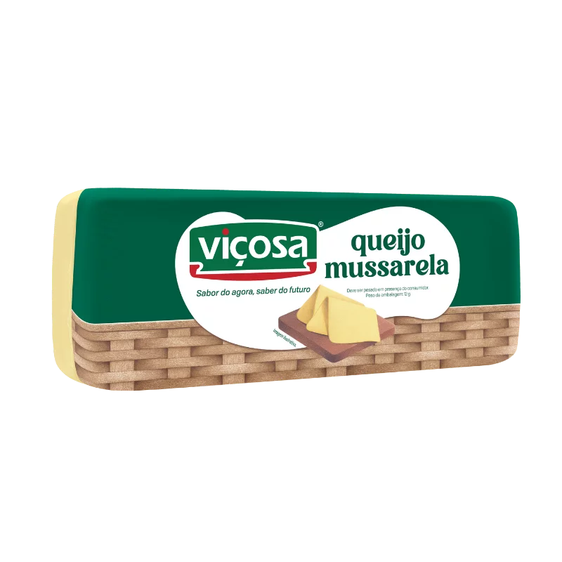 Queijo Vicosa Mussarela Peça/pedaço Kg