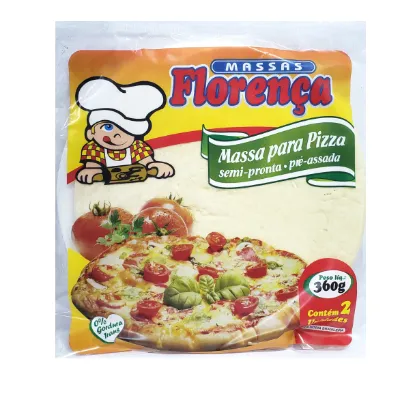 Massa Pizza Florenca Semi Pronta 360g