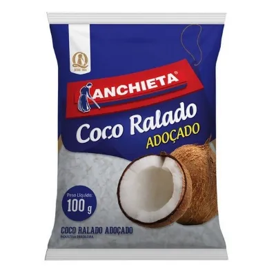 Coco Anchieta Ralado Adocado 100g