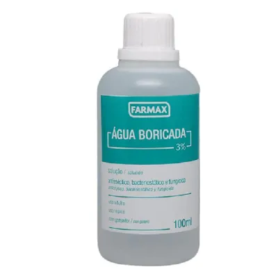 Agua Boricada Farmax 3% 100ml