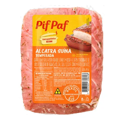 Carne Suina Alcatra Temperada Pif Paf Kg