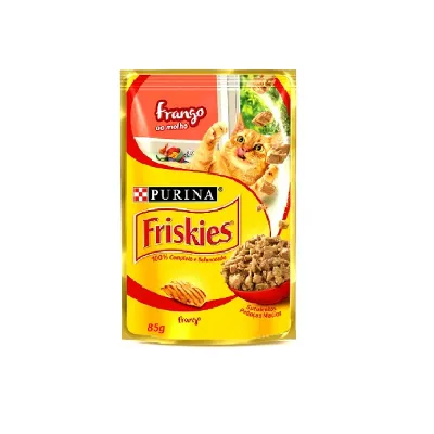 Racao Purina Friskies Frango Ao Molho 85g