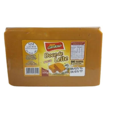 Doce de Leite Doces Cardoso Barra 500g