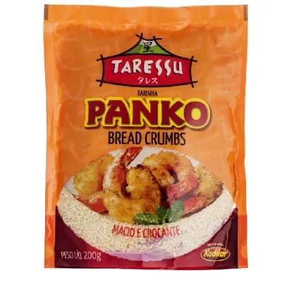 Farinha de Rosca Panko Taressu Macio e Crocante 200g