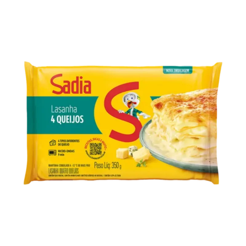 Lasanha Sadia 4 Queijos 350g