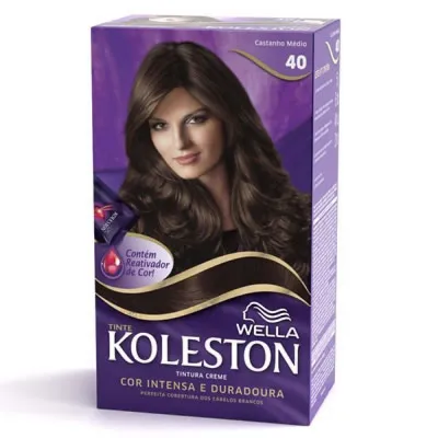 Tintura Koleston N.40 Castanho Medio Wella Un