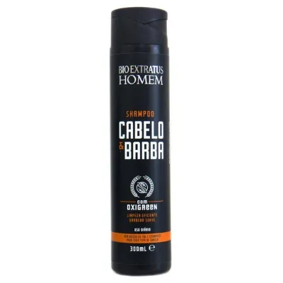 Shampoo Bio Extratus Homem Cabelo e Barba 300ml