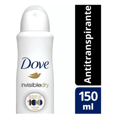 Desodorante Dove Aerosol Invisible Dry 150ml