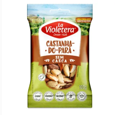 Castanha do para La Violetera Sem Casca 100g