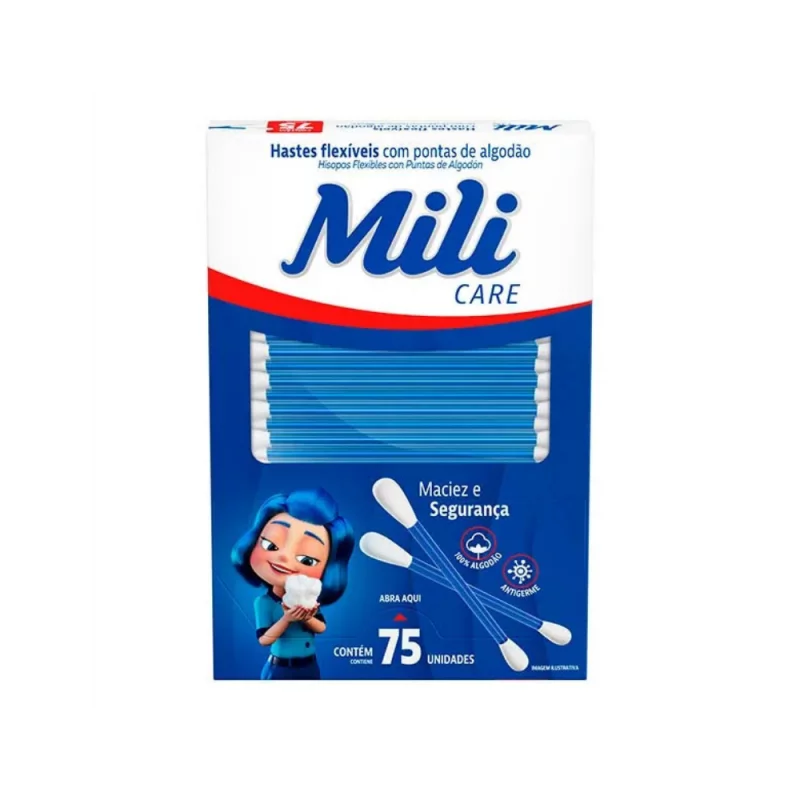 Hastes Flexiveis Mili 75un