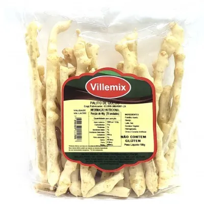 Biscoito Villemix Palito Queijo 100g