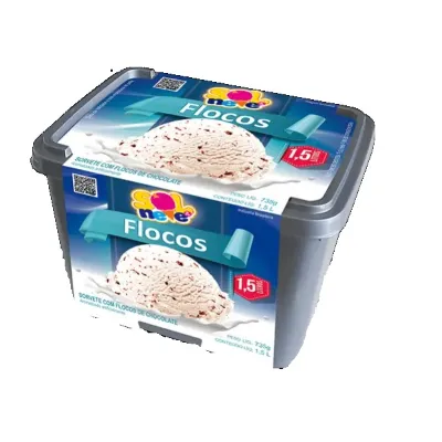 Sorvete Sol &amp; Neve Tradicional Flocos 1,5l