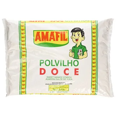 Polvilho Amafil Doce Embalagem Plastica 1kg