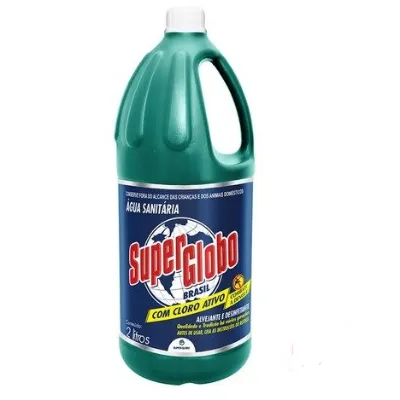 Agua Sanitaria Super Globo Fr 2L Pg 1,8L