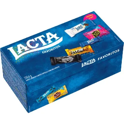 Caixa de Bombom Lacta Favoritos 250,6g