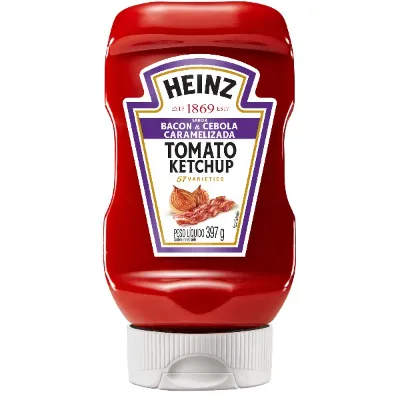 Ketchup Heinz Bacon e Cebola Caramelizada 397g