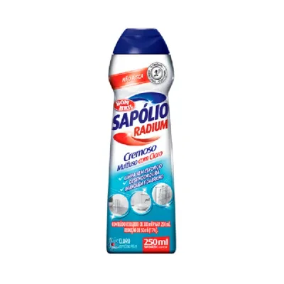 Sapolio Radium Cremoso Cloro 250ml