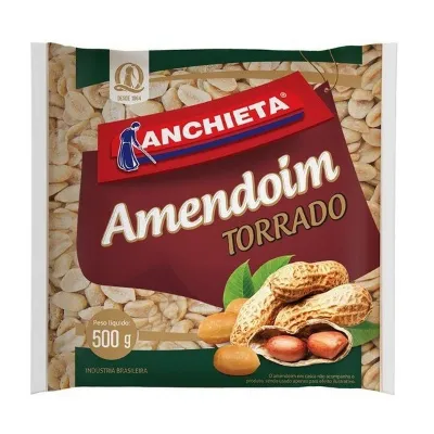 Amendoim Anchieta Torrado 500g