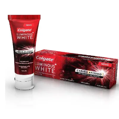 Creme Dental Colgate Luminous White Carvao Ativado 70g