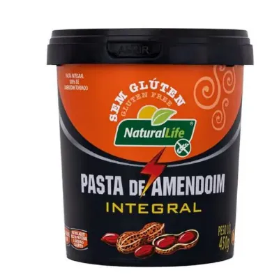 Pasta Naturallife de Amendoim Integral 450g