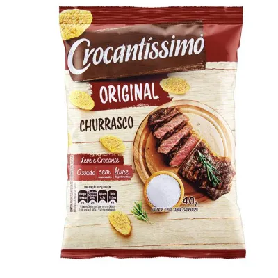 Snack de Trigo Crocantissimo Churrasco 40g