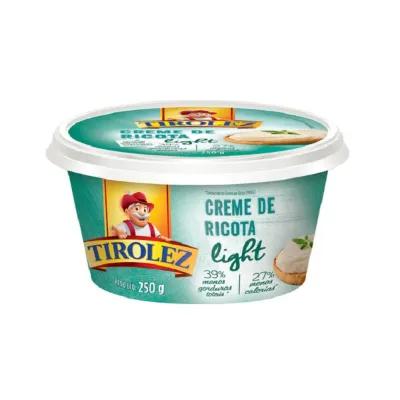 Creme de Ricota Tirolez Light 200g
