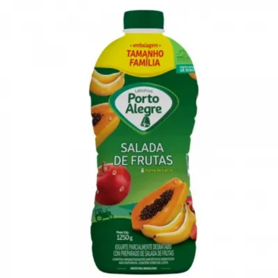 Iogurte Porto Alegre Salada de Frutas Garrafa 1250g