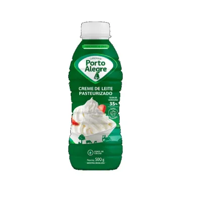 Creme de Leite Pasteurizado Porto Alegre 500g