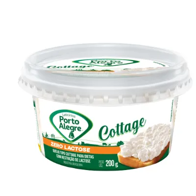 Queijo Porto Alegre Tipo Cottage Zero Lactose 200g