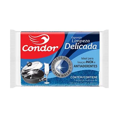 Esponja Condor Limpeza Delicada Teflon Un