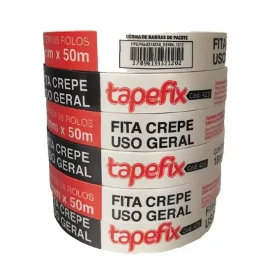 Fita Crepe Tapefix 18mmx50m 01un