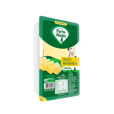 Queijo Porto Alegre Mussarela Fatiada 150g