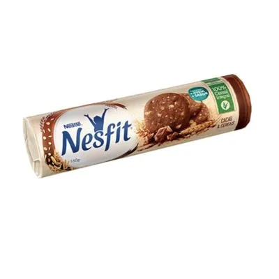 Biscoito Nestle Nesfit Integral Chocolate com Cereais 160g