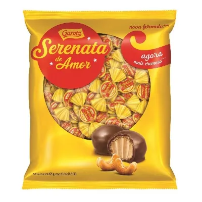 Bombom Garoto Serenata de Amor Creme de Castanha de Caju 825g