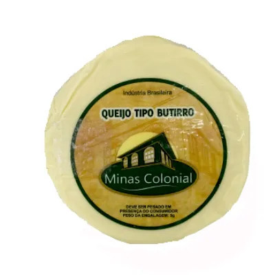 Queijo Minas Colonial Butirro Fracionado Kg