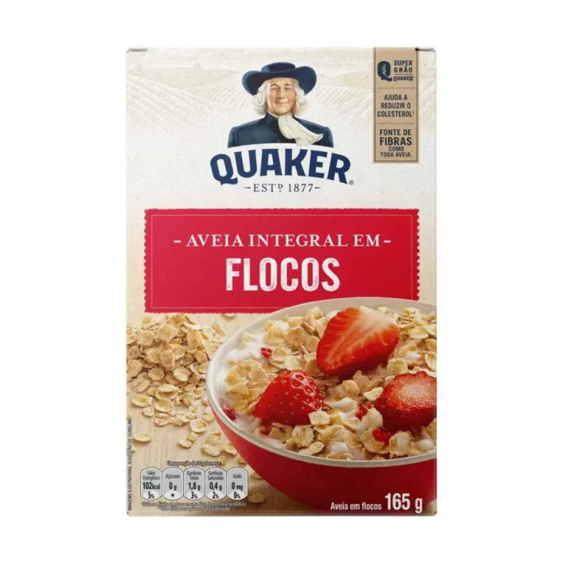 Aveia Quaker Flocos Regulare 165g