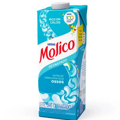 Leite Longa Vida Nestle Molico Desnatado 1l