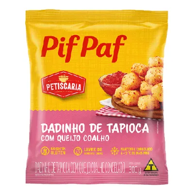 Dadinho de Tapioca Pif Paf 300g