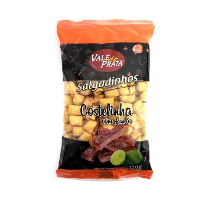 Salgadinho Vale do Prata Costelinha com Limao 120g
