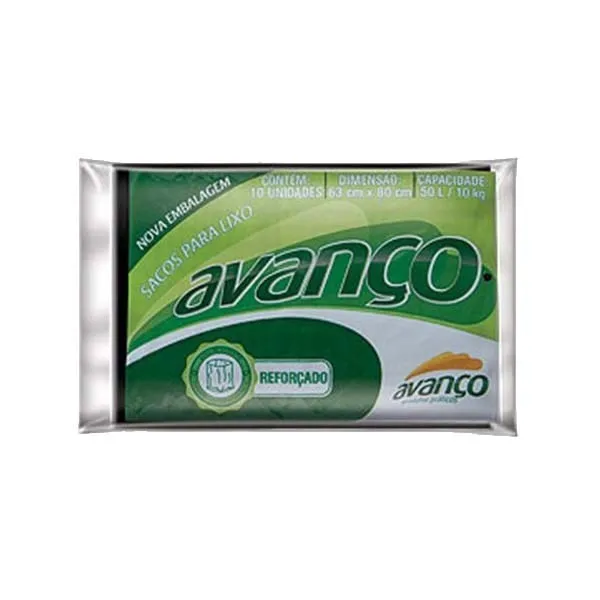 Saco Lixo Avanco Roll 50lt com 30un