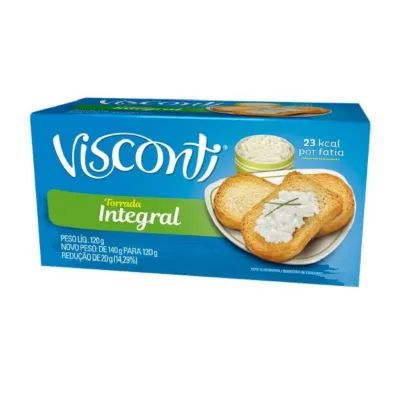 Torrada Visconti 120g Integral