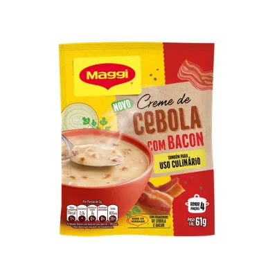 Creme Maggi Cebola com Bacon 61g