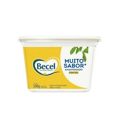 Margarina Becel Creme Vegetal Amanteigado com Sal 500g