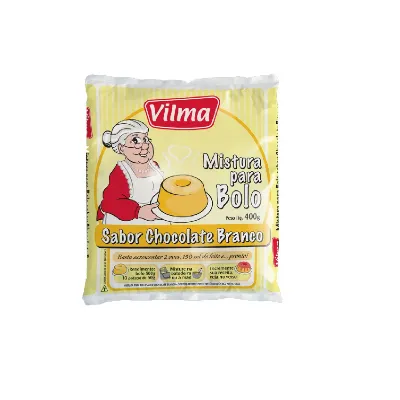 Mistura para Bolo Vilma Chocolate Branco 400g